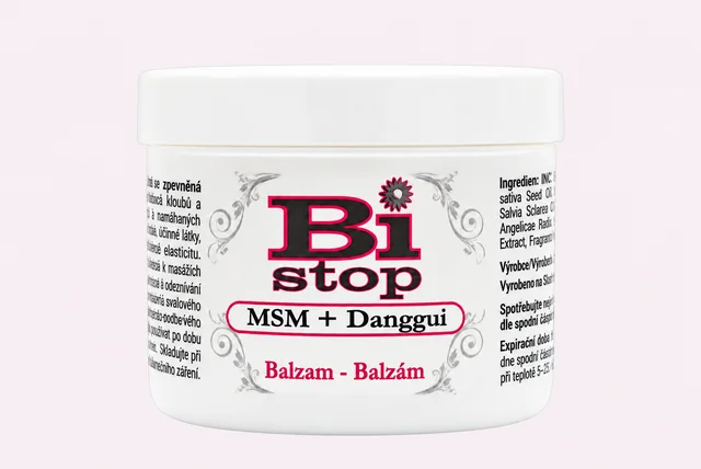 BI STOP balzám, MSM + danggui 150 g – IB Cosmetic