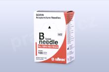 Akupunkturní jehly Seirin B-type 1 / 0,16×15 mm 