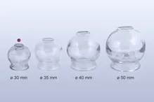 Baňka skleněná 30mm pro baňkování