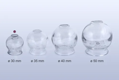 Baňka skleněná 30mm pro baňkování