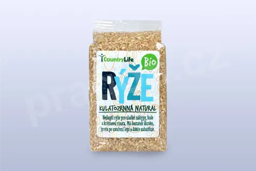 Rýže kulatozrnná natural 500 g BIO  COUNTRY LIFE_1