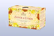 Zázvor & Citrón bylinný porcovaný čaj Zázvor & Citrón bylinný porcovaný čaj