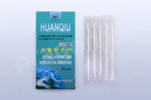 Akupunkturní jehly Huanqiu – 0,30x60mm Akupunkturní jehly Huanqiu – 0,30x60mm