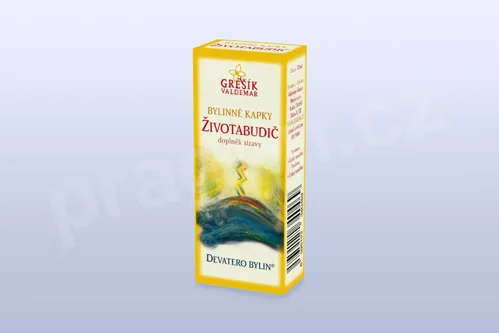 Životabudič kapky