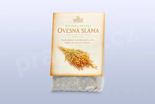 Ovesná sláma koupel 30 g GREŠÍK, Bylinná koupel