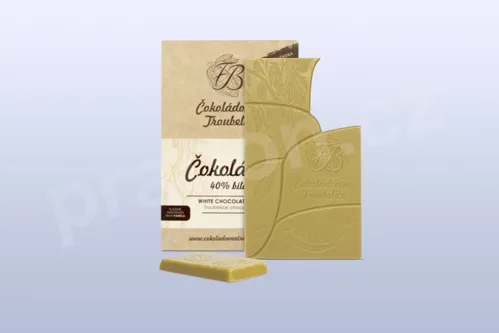 Čokoláda Bílá 40% , 45 g - EDICIÓN NUEVA