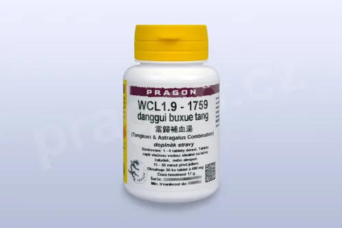 WCL1.9 - danggui buxue tang - pian/tablety PRAGON