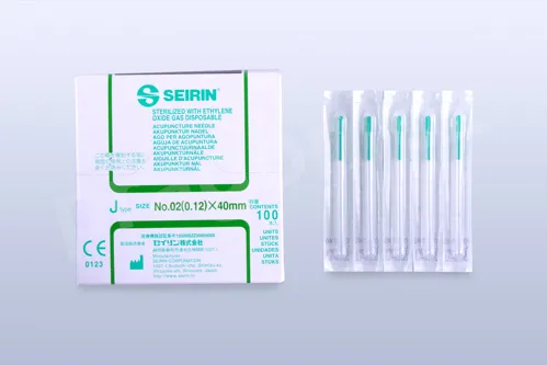 Akupunkturní jehly Seirin J-type 2 / 0,12x40 mm