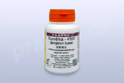 Rumělka - qiangshen buxue tang - pian/tablety PRAGON