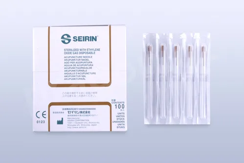 Akupunkturní jehly Seirin L-type 8 / 0,30x50 mm