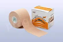 Kineziologický tejp Nasara 5 cm, barva béžová