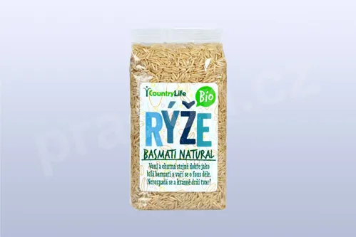 Rýže basmati natural 500 g BIO   COUNTRY LIFE_2