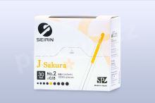 Akupunkturní jehly Seirin J-Sakura No. 2 / 0,18×30 mm