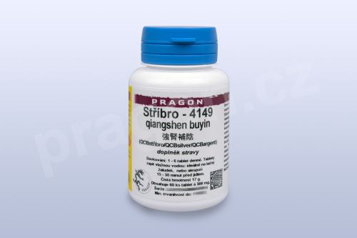 Stříbro - qiangshen buyin tang - pian/tablety PRAGON