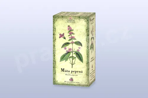 Máta peprná 20 x 1,5 g n.s., GREŠÍK