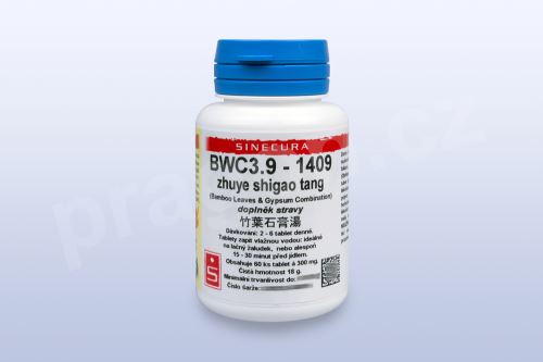 BWC3.9 - zhuye shigao tang - pian/tablety