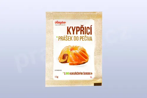 Prášek kypřící do pečiva s BIO složkou 12 g AMYLON
