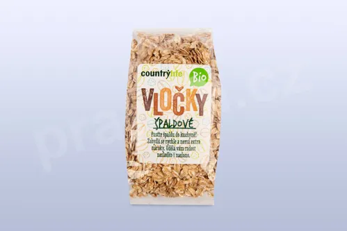 Vločky špaldové 250 g BIO  COUNTRY LIFE_v1