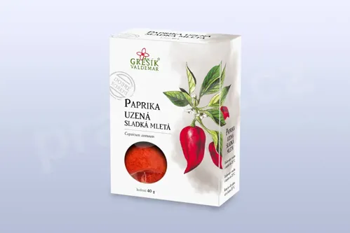 Paprika uzená sladká mletá 40 g GREŠÍK Dobré kořeníí