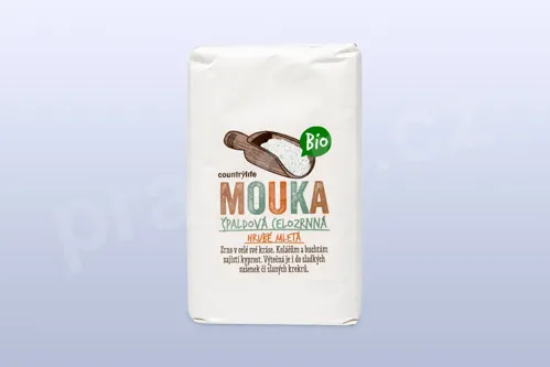 Mouka špaldová celozrnná hrubě mletá 1 kg BIO COUNTRY LIFE_v1