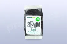Sezam černý neloupaný, heizhima 100 g BIO COUNTRY LIFE