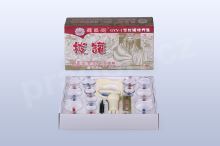 Akupresní sada plastových baněk s vakuovou pumpou Akupresní sada plastových baněk s vakuovou pumpou