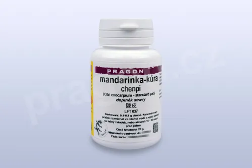 mandarinka-kůra, chenpi 20 g - instantní prášek_P