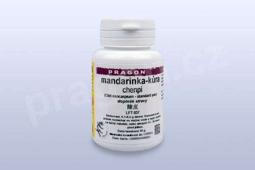 mandarinka-kůra, chenpi 20 g - instantní prášek_P
