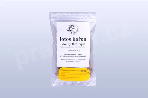 Lotos kořen, klouby oujie, Nelumbinis rhizomatis nodus - 50g