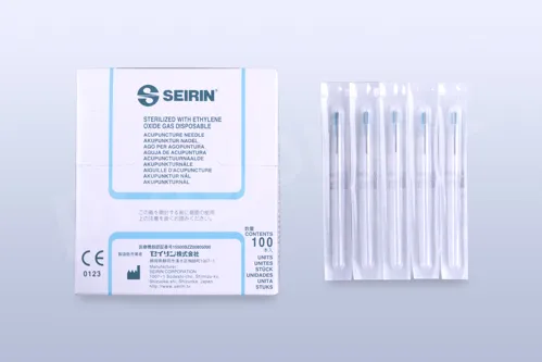 Akupunkturní jehly Seirin L-type 3 / 0,20x50mm