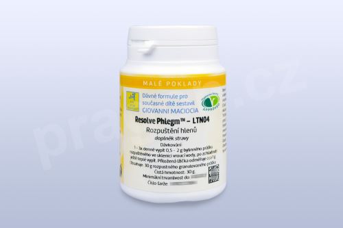 Rozpuštění hlenů – keli/rozpustné granulky 30 g_1