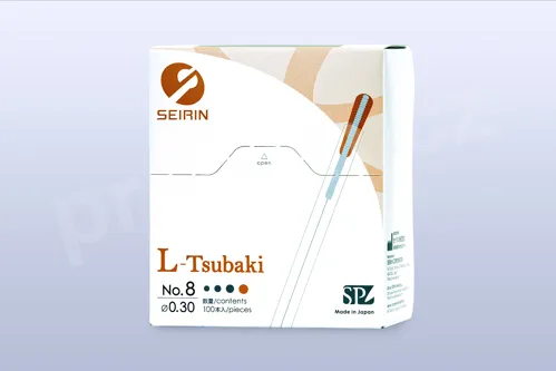 Akupunkturní jehly Seirin L-Tsubaki No. 8 / 0,30×60 mm