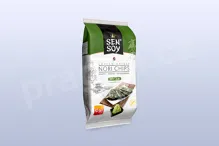 Mořské řasy chipsy s příchutí Wasabi bezlepkové, 4,5 g SEN SOY Mořské řasy chipsy s příchutí Wasabi bezlepkové, 4,5 g SEN SOY