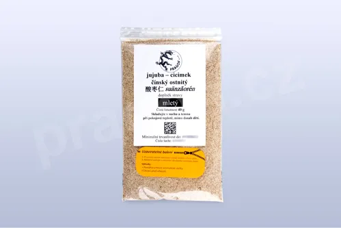 Jujuba – cicimek čínský ostnitý mletý, suanzaoren - 40g