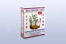 Bonbóny zázvorové Sina Ginger Candy (shengjiang) - 56 g Bonbóny zázvorové Sina Ginger Candy (shengjiang) - 56 g