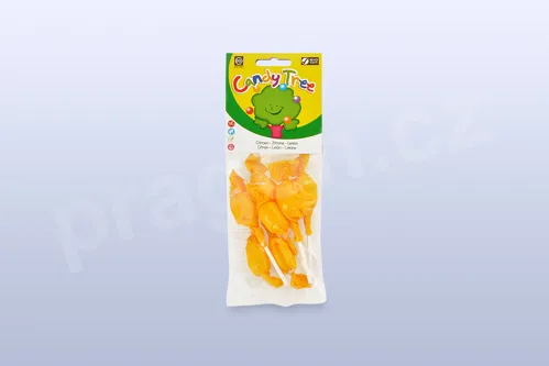 Lízátka s příchutí citronu bezlepková 7 × 10 g BIO CANDY TREE