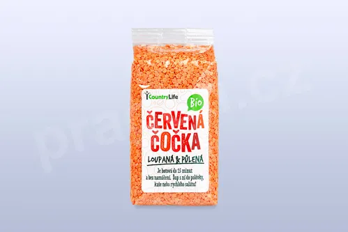 Čočka červená půlená