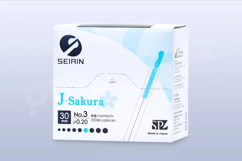 Akupunkturní jehly Seirin J-Sakura No. 3 / 0,20×30 mm