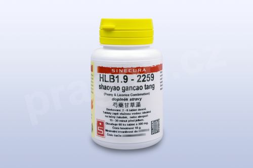 HLB1.9 - shaoyao gancao tang - pian/tablety