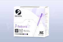 Akupunkturní jehly Seirin J-Sakura No. 5 / 0,25×30 mm