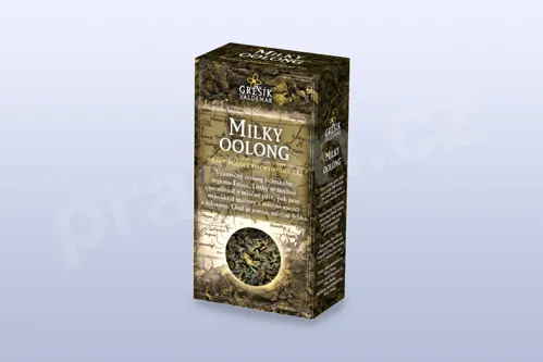 Milky Oolong poloz.č 50 g krabička, GREŠÍK, Čaje 4 světadílů