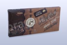 Čokoláda hořká 75% s kávovými zrny, 45 g