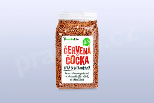 Čočka červená celá 500 