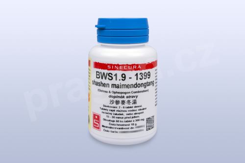 BWS1.9 - shashen maimendong tang - pian/tablety