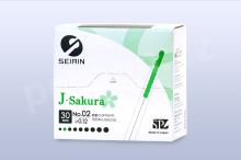 Akupunkturní jehly Seirin J-Sakura No. 02 / 0,12×30 mm