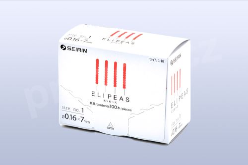 Akupunkturní jehly Seirin ELIPEAS No. 02 / intradermální 0,16×7 mm