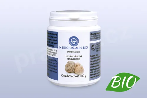 Hericium-MRL BIO biomasa/prášek 100 g_2026