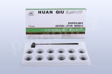 Akupunkturní jehly Huanqiu – švestkové kladívko, seven star