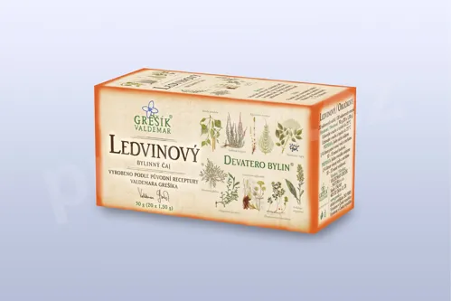 Ledvinový 20 n.s. GREŠÍK, Devatero bylin