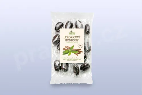 Lékořicové bonbóny 100 g GREŠÍK